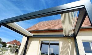 pergola avec lames motorisées Dijon Beaune