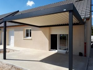 pergola avec lames orientables Dijon Beaune
