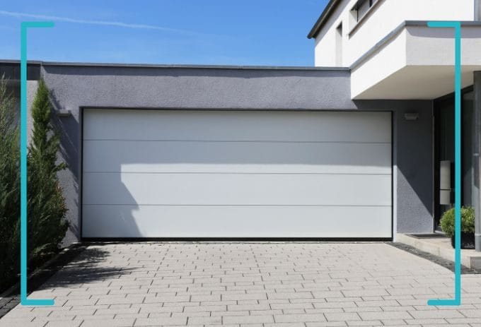 porte de garage 6m