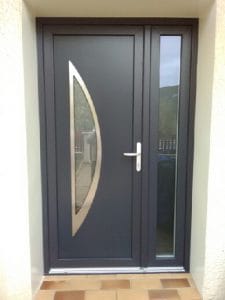 Porte lune grise Dijon