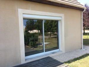 remplacement de baie vitrée alu Beaune