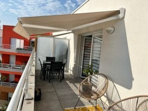 Store Banne Beige Toison d'Or Dijon