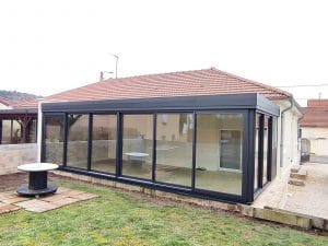 grande veranda lumineuse Dijon