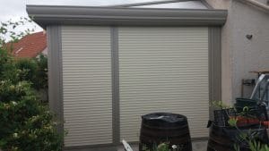 veranda avec volets roulants Dijon 21
