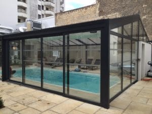Abri de Piscine en alu sur mesure
