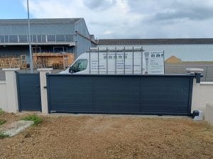 Portail coulissant Plein 21800 Quetigny
