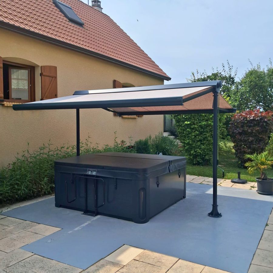 Abrisun Fermetures store double pente