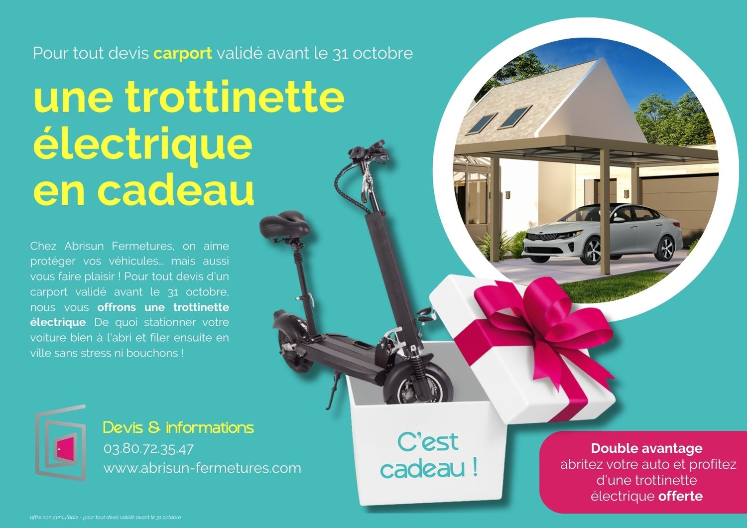 carport dijon , trottinette offerte