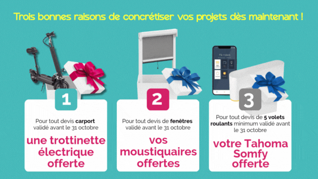 Promo Menuiseries Abrisun Fermetures Dijon