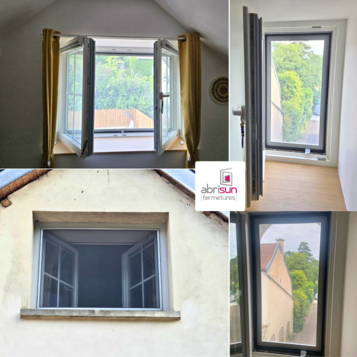 moustiquaires amovibles en aluminium