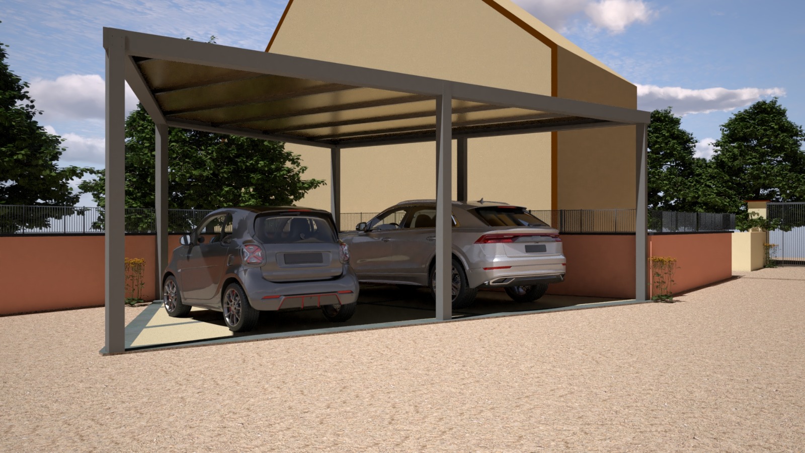 Projection carport Abrisun Fermetures