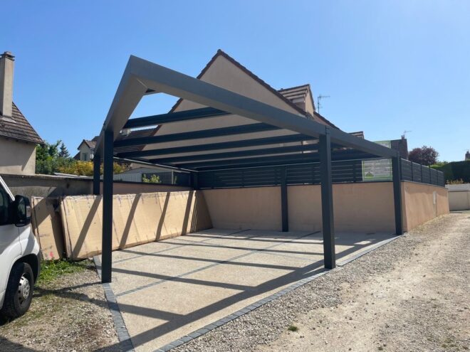 Installation carport Cote d'or