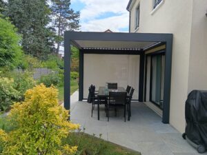 petite pergola bioclimatique corcelles les citeaux